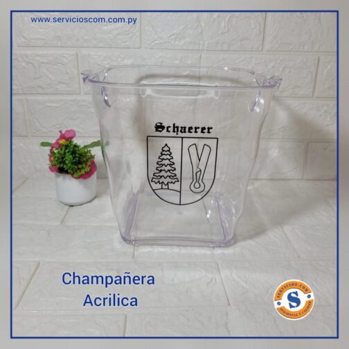 05 - Champañera acrílica