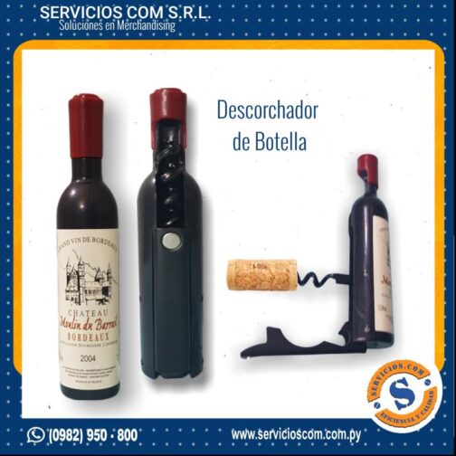 08 - Descorchador de botella