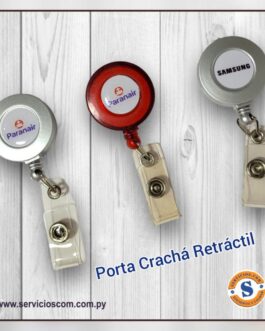 Porta crachan retractil