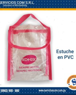 Estuche en pvc