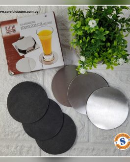 Posavasos de acero inoxidable