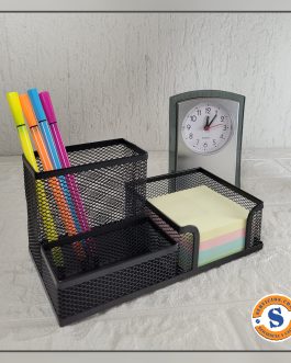 Organizador de metal para escritorio